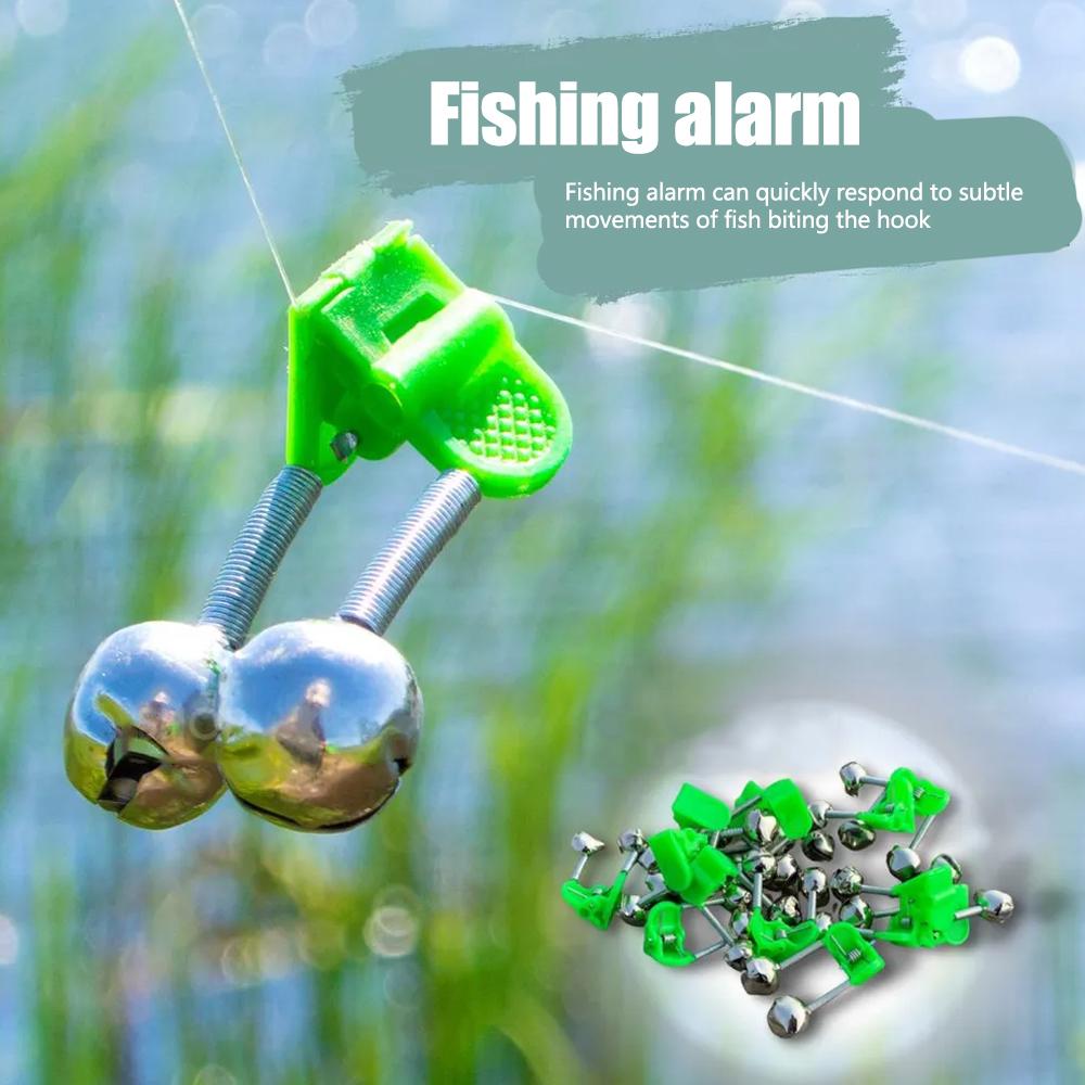 10Pcs Fishing Alarm Bells Clip - Fishing Kayak Rod Holder recension och pris