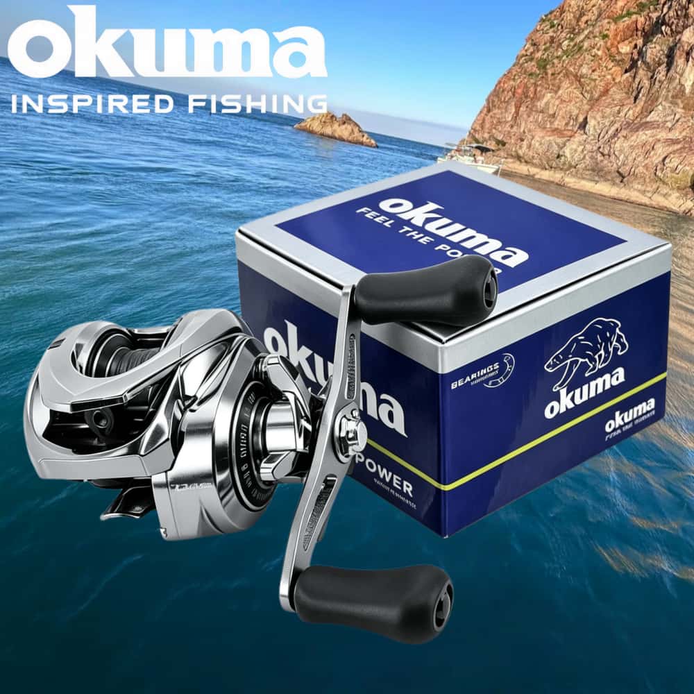 New Okuma Fishing Reel 7.2:1 W - Abu Garcia Reel Max recension och pris