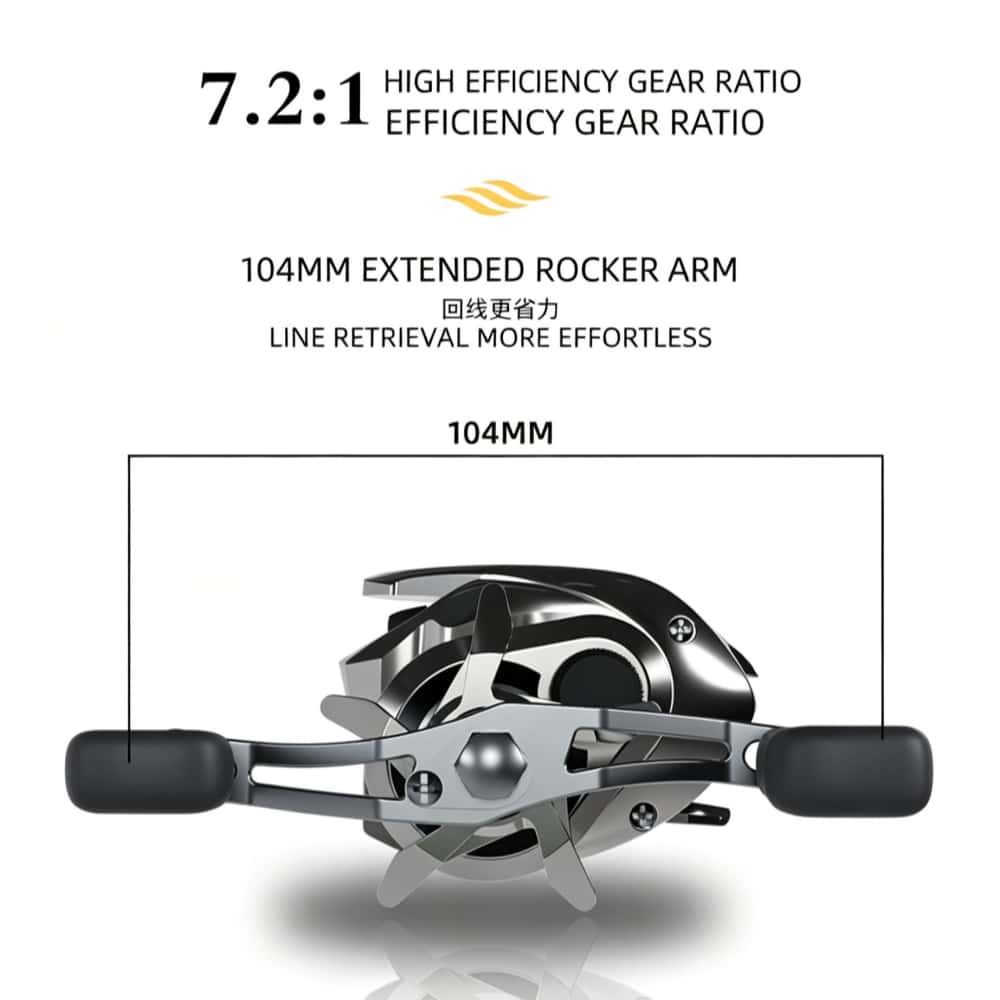 New Okuma Fishing Reel 7.2:1 W - Abu Garcia Reel Max recension och pris